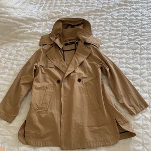 H&M short trench coat
